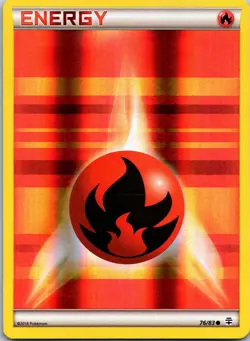 Fire Energy 76/83 Generations LP / NM Pokemon TCG - Image 1