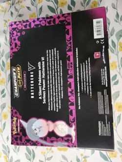 Pokemon TCG Champions Path Collection Hatterene V Promo Box New Factory Sealed - Image 2