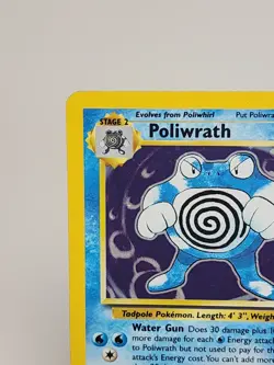 Poliwrath Pokemon Card Holographic Base Set 2 Near Mint Condition 15/130 - Image 2