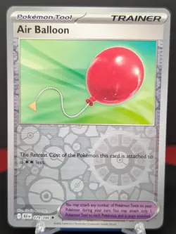 Pokemon Air Balloon 079/086 Reverse Holo Black Bolt English - Image 1