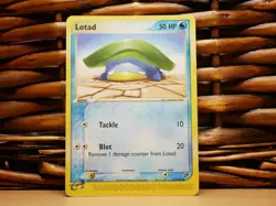 Pokemon LOTAD 67/100 RARE | HP Heavy Play | EX Sandstorm | 2003 - Image 1