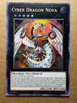 Cyber Dragon Nova OP17-EN006 OTS Tournament Pack 17 Unlimited Yugioh - Image 1