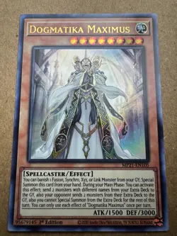Dogmatika Maximus Ultra MP21-EN105 Yugioh - Image 1