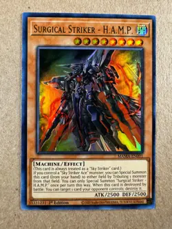 Surgical Striker - H.A.M.P. MAMA-EN001 Magnificent Mavens 1st Edition Yugioh NM - Image 1