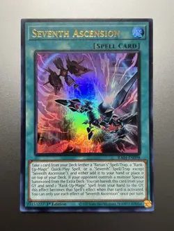 Yugioh - Seventh Ascension Ultra Rare RA04-EN098, Near Mint, 1st Edition - Image 1