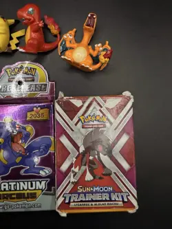 Lot of Vintage Pokemon TCG Cards & Tomy Monster Figures - Image 4