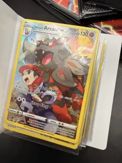 Lot of 4 Small Binders of Pokemon Cards Rare - Image 3