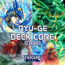YuGiOh Ryu-Ge Deck Core 30 Card Bundle Crossover Breakers CRBR - Image 1