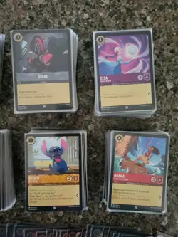 500+ Lorcana Cards - MINT w Foils! - 1st Chapter, Rise of Floodborn, & Inklands! - Image 4