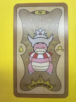 Pokemon Lot of 2 Cards Tyranitar and Slowking Non-TCG English Parody Both NM! - Image 4