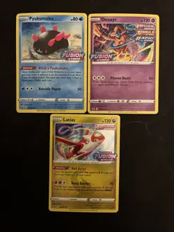 3 Pokemon Card Lot - Latias/Pyukumuku/Deoxys - Stamped Promos - M/NM - Image 1