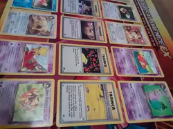 15 Vintage Pokemon Original Team Rocket Cards- 1 Star Rare LP/NM Mini Lot - Image 3