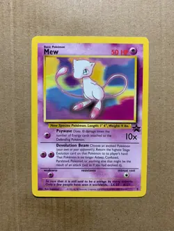 Mew #8 Black Star Promo - Non-Holo Pokemon Card - EXCELLENT - Image 1