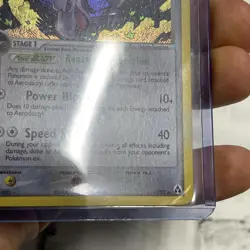 Pokemon Aerodactyl 1/92 ex Legend Maker Holo Rare LP Lightly Played Card TCG - Image 3