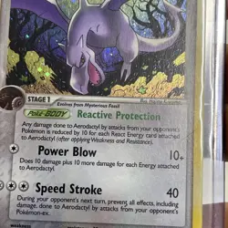 Pokemon Aerodactyl 1/92 ex Legend Maker Holo Rare LP Lightly Played Card TCG - Image 4