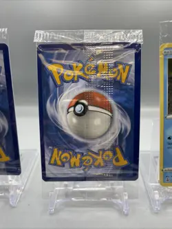 Pokemon Pikachu, Glastrier, Snom Snowflake Stamped Promo Lot/3 Cards. Sealed, NM - Image 5