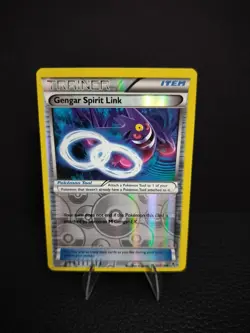 2014 Pokemon GENGAR SPIRIT LINK Phantom Forces XY Card 95/119 NM - Image 1
