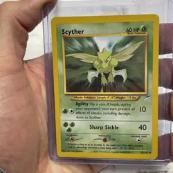 Pokemon Card - Scyther Neo Destiny 55/105 Uncommon Non Holo LP+ Vintage Pokemon - Image 1