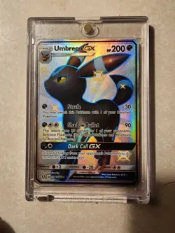 Umbreon GX - SV69/SV94 - Pokemon Hidden Fates Sun & Moon Shiny Rare Card NM - Image 1