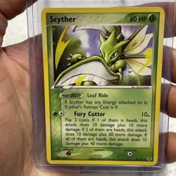 Scyther #29/112 FireRed & LeafGreen Pokemon Trading Card TCG Nintendo 2004 LP/NM - Image 1