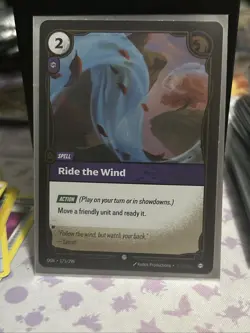 Riftbound Yasuo Card Ride The Wind OGN 173/298 English League of Legends Holo - Image 1