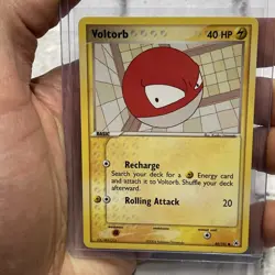 Voltorb EX Hidden Legends 80/101 Regular Common Pokemon Trading Card LP/NM 2004 - Image 1