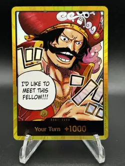 One Piece Gol.D.Roger GOLD DON!! Card (OP-13) English - Image 1