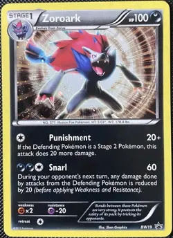 Zoroark BW19 Black & White Promo Holo - Pokemon Card - Image 1