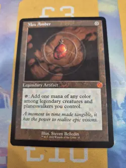 MTG - Mox Amber The Brothers War: Retro Frame Artifacts #35 - Image 1