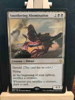 Smothering Abomination - Battle for Zendikar - Rare - NM (see pics) MTG - Image 1