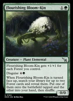 Near Mint, English - 4 x MTG Flourishing Bloom-Kin - Foil Murders at Karlov Mano - Image 1