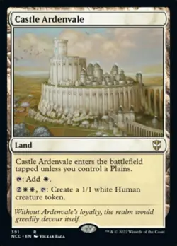 Near Mint, English - 1 x MTG Castle Ardenvale Commander: Streets of New Capenna - Image 1