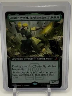 Avatar Kyoshi, Earthbender (Extended Art) 0201 Avatar: The Last Airbender TLE NM - Image 1