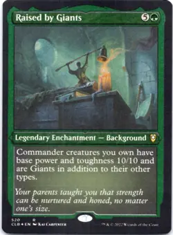 Raised by Giants (Foil Etched) - Commander Legends: Battle for Baldur's Gate - 5 - Image 1