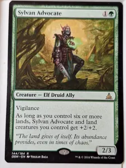 Sylvan Advocate - Oath of the Gatewatch - Magic the Gathering MTG Nice! - Image 1