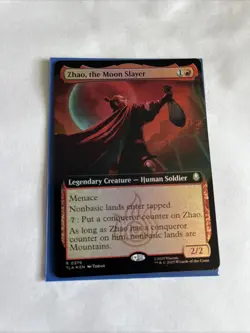 Zhao, The Moon Slayer - 376 - MTG Avatar: The Last Airbender - Extended Art FOIL - Image 1