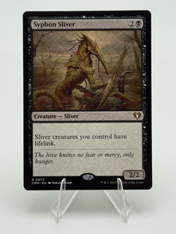 Syphon Sliver Commander Masters Regular 0870 MTG - NM - Image 1