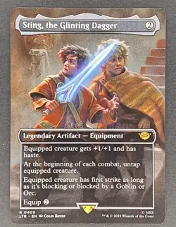 [1x] Sting, the Glinting Dagger - Borderless - Lord of the Rings - Image 1
