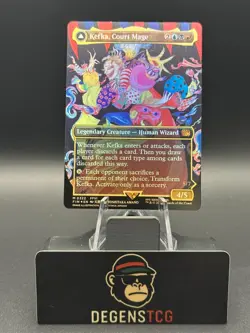 Kefka, Court Mage 0322 Borderless Final Fantasy Foil english mtg A - Image 1