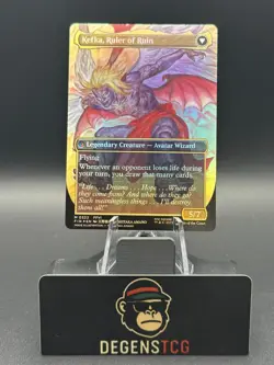 Kefka, Court Mage 0322 Borderless Final Fantasy Foil english mtg A - Image 2