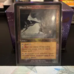 MTG x1 Sliver Hive (Retro Frame) Secret Lair Drop Foil NM - Image 1