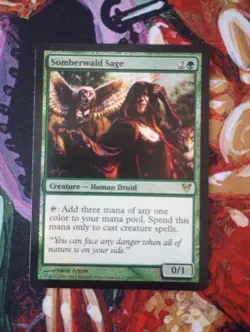 Somberwald Sage - MTG - Avacyn Restored - AVR - NM FOIL - Image 1
