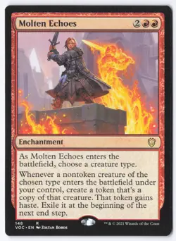 Molten Echoes R Commander: Innistrad: Crimson Vow 148 NM - Image 1