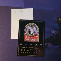 MTG 1x Force of Will World Championship Gold Border Seattle Paul McCabe LP - Image 4