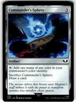 Commander's Sphere (235) Universes Beyond: Warhammer 40000 Regular MTG - Image 1