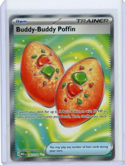 Buddy-Buddy Poffin - 167/132 - Mega Evolution - Ultra Rare - Pokemon TCG Card ! - Image 1