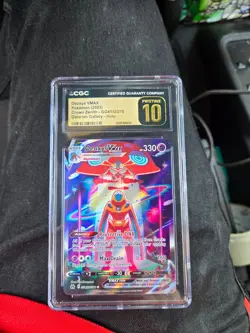 graded pokemon cards cgc pristine 10 Deoxys - Image 1
