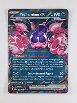Carte PECHAMINUS EX 039/064 Pokemon Fable Nebuleuse EV6.5 Neuve SFA FR (741) - Image 1