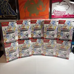 Pokemon TCG Prismatic Evolutions Booster Bundles Lot Of 10 Factory Sealed New - Image 1