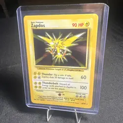 Zapdos - 16/102 - Pokemon Base Set Unlimited Holo Rare Card WOTC - LP - Image 1